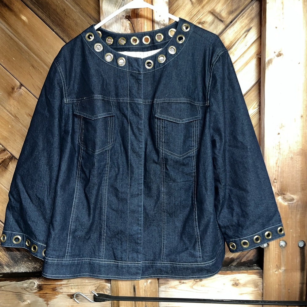 Focus 2000 lined jean jacket
